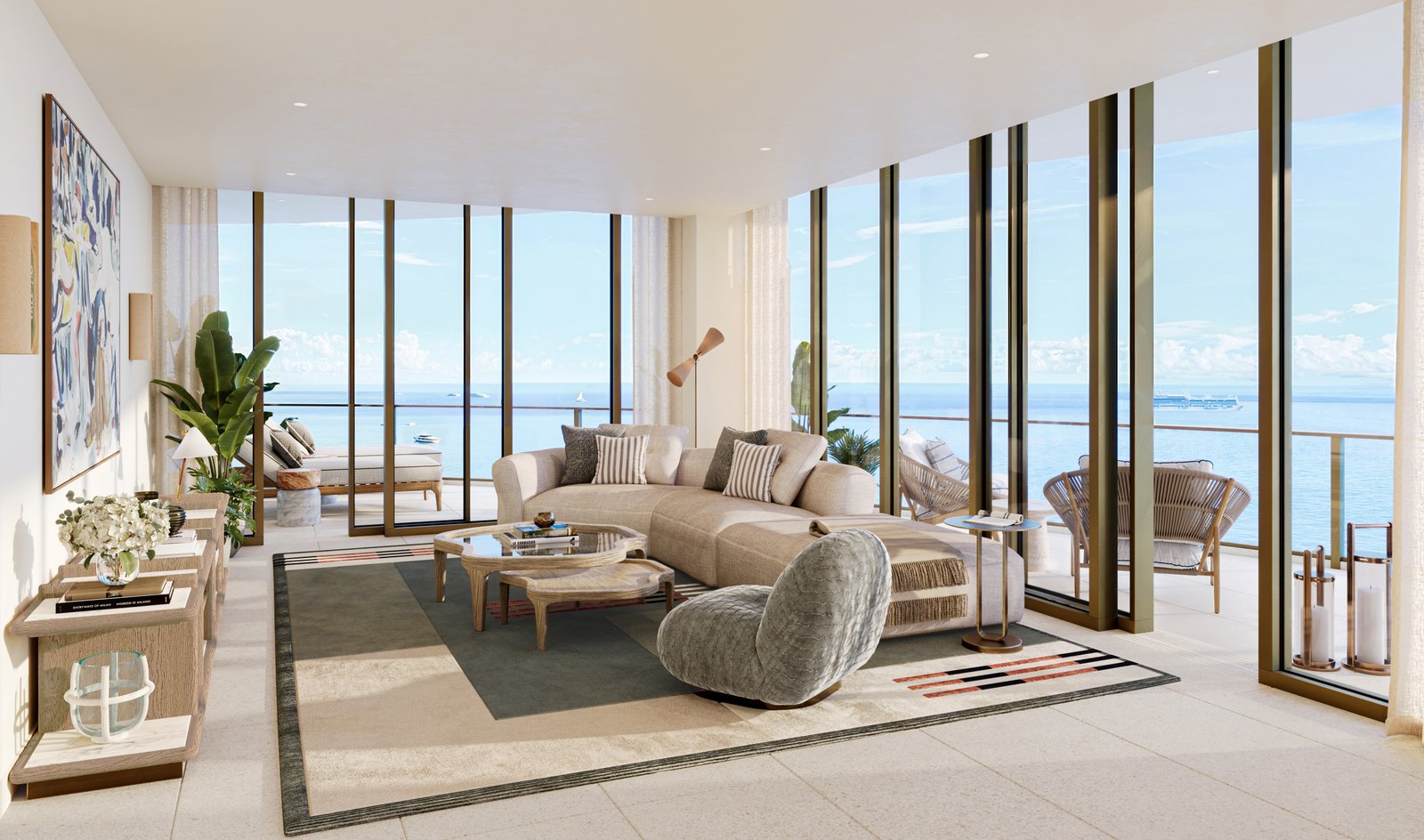 Living Room Ocean View